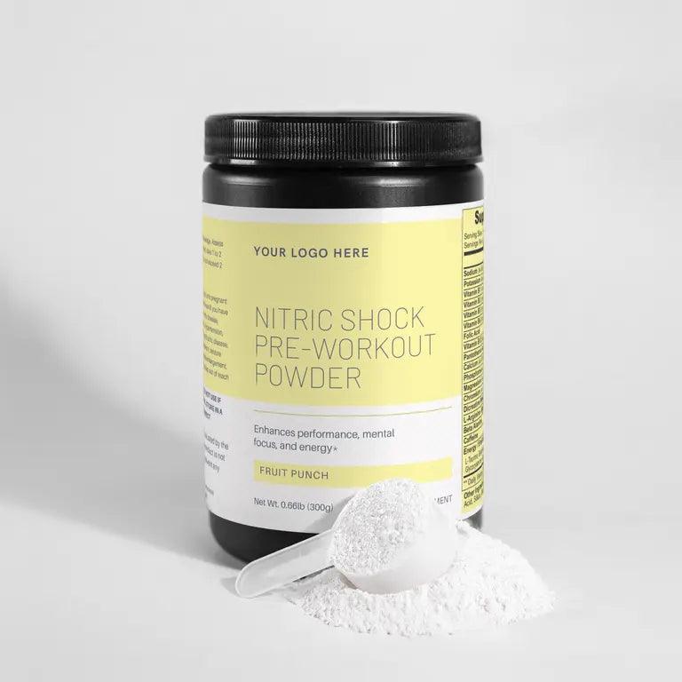 Nitric Shock Pre-Workout Powder (Fruit Punch)