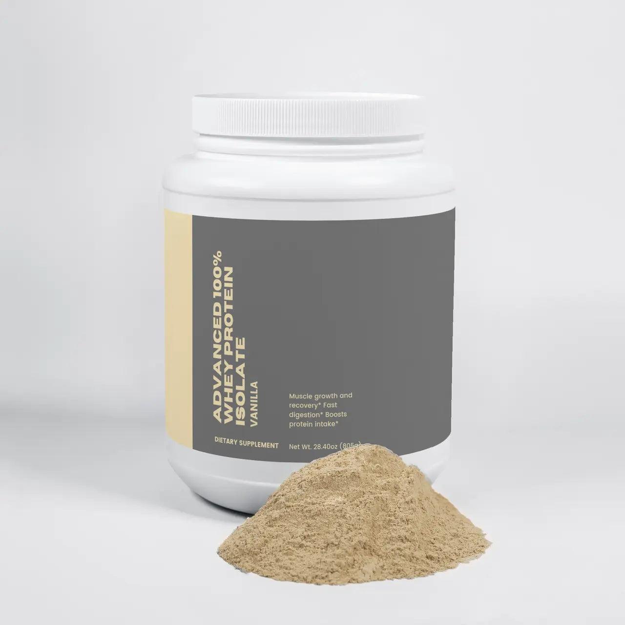 Advanced 100% Whey Protein Isolate (Vanilla)