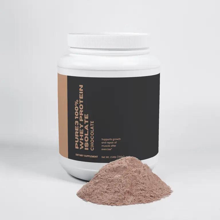 Pure3 100% Whey Protein Isolate (Chocolate)